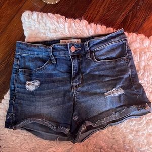 BULLHEAD denim co. • super stretch // cheeky shorts • size 25